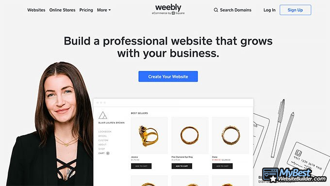 Revue de weebly:site weebly.